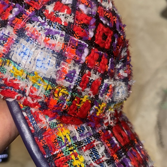 Gucci Tweed Baseball Hat main image 6